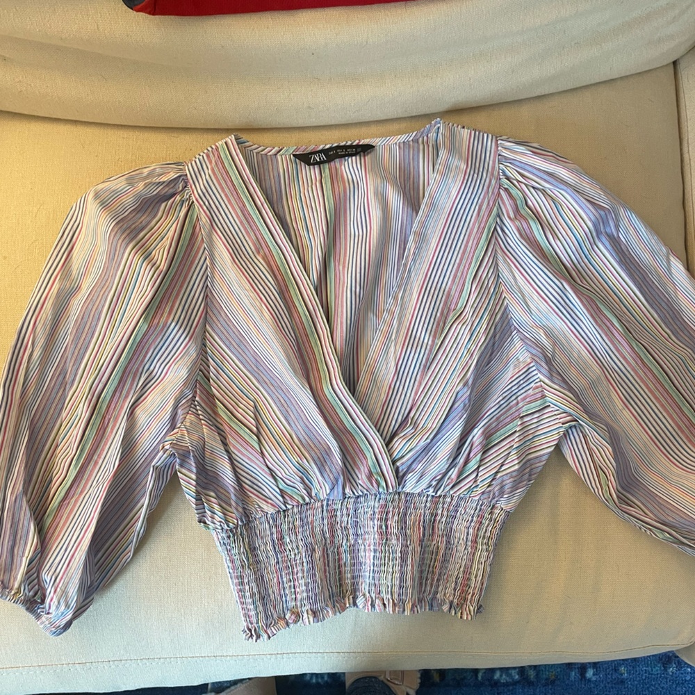 EUC Zara striped top. Size S